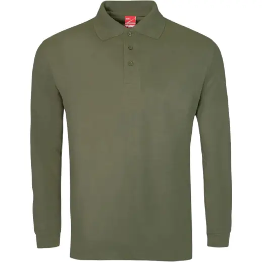 FWRD Long Sleeve Golfer Olive Front